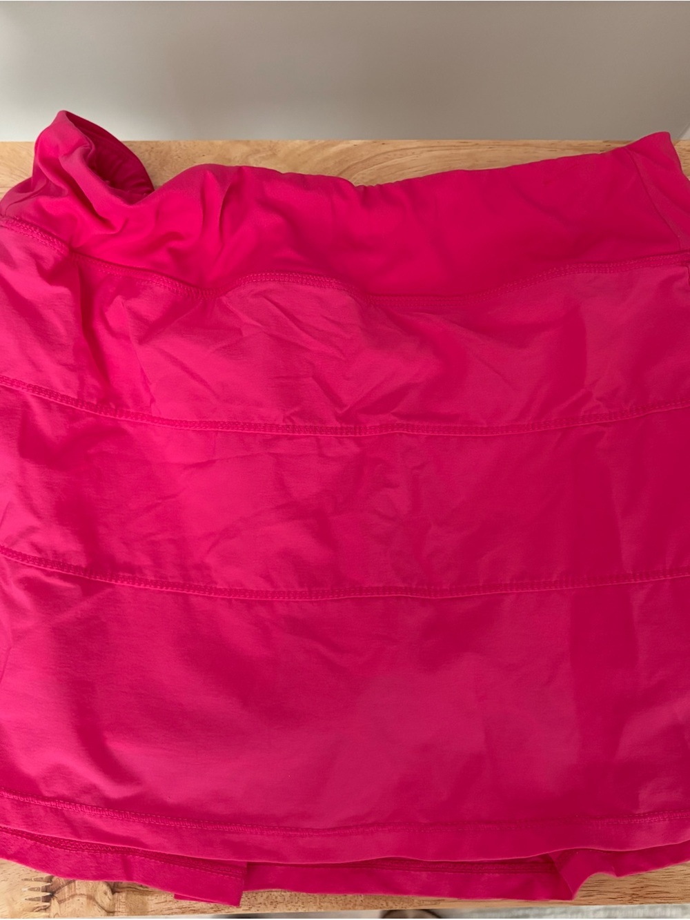 Bright Hot Pink Athletic Skirt